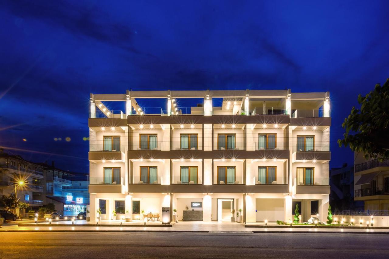 Pantheon Sea View Aparthotel Neoi Poroi Bagian luar foto