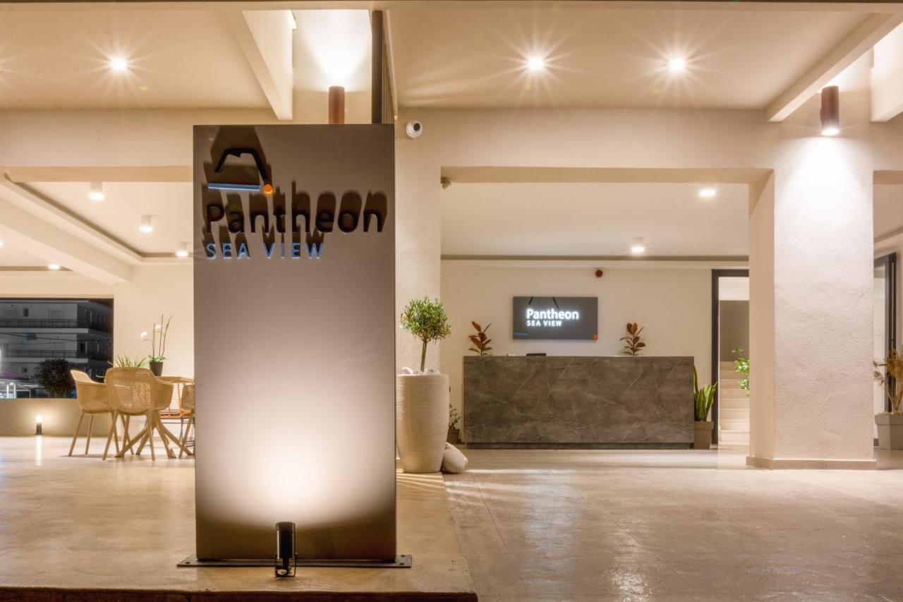Pantheon Sea View Aparthotel Neoi Poroi Bagian luar foto